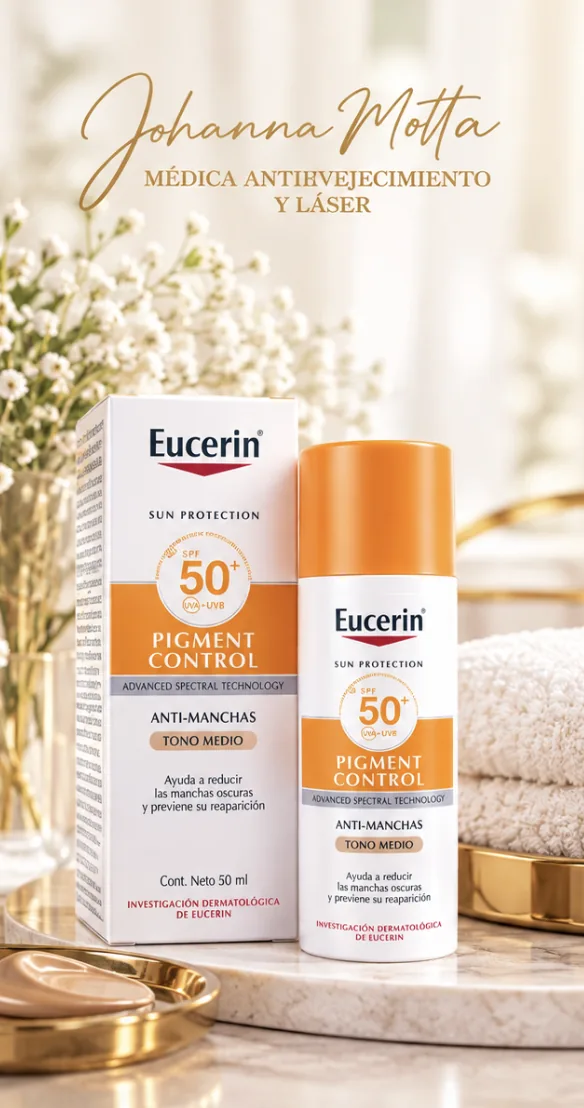 Eucerin Sun Pigment Control FPS 50+ Tono Medio | 50 ml · Imagen 1